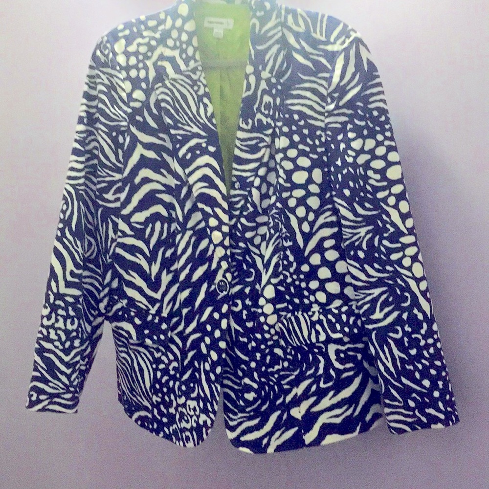 Blazer in pattern